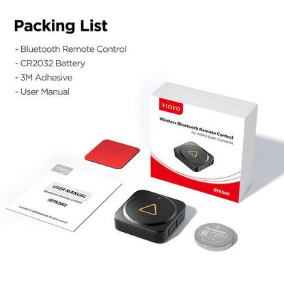 VIOFO Upgraded Version BTR200 Wireless Bluetooth Remote Control - VAIOS PTY LTD