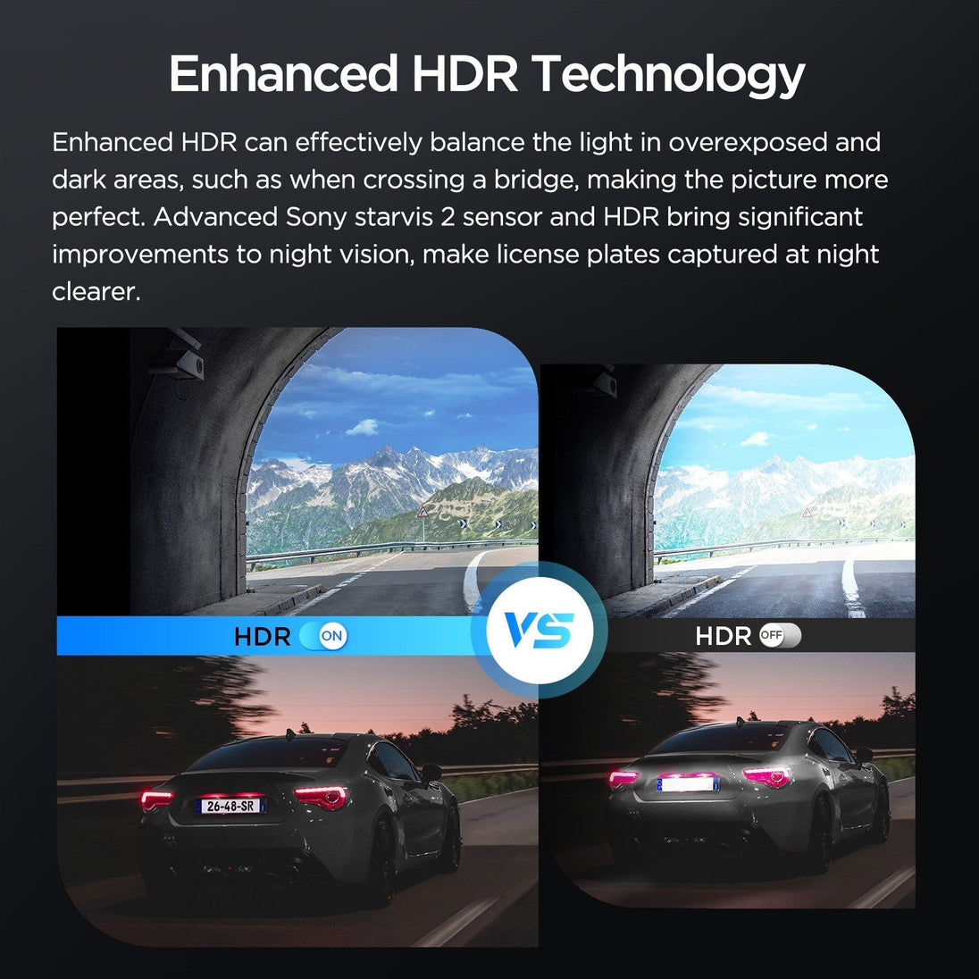 VIOFO VS1 Mini 2K HDR Dash Cam with Sony STARVIS 2 IMX675 Sensor, 5GHz Wi - Fi, Voice Control, GPS, and Free 32GB MicroSD Card - VAIOS PTY LTD