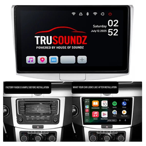 Volkswagen Passat (2006–2015) 9" Multimedia Upgrade & Facia Kit - www.vaioshub.com.au